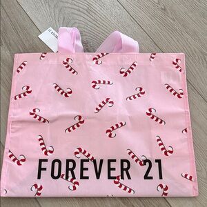 NWT Forever 21 Candy Cane Bag